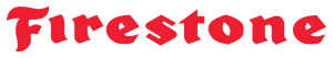 The word "Firestone" in red stylized font